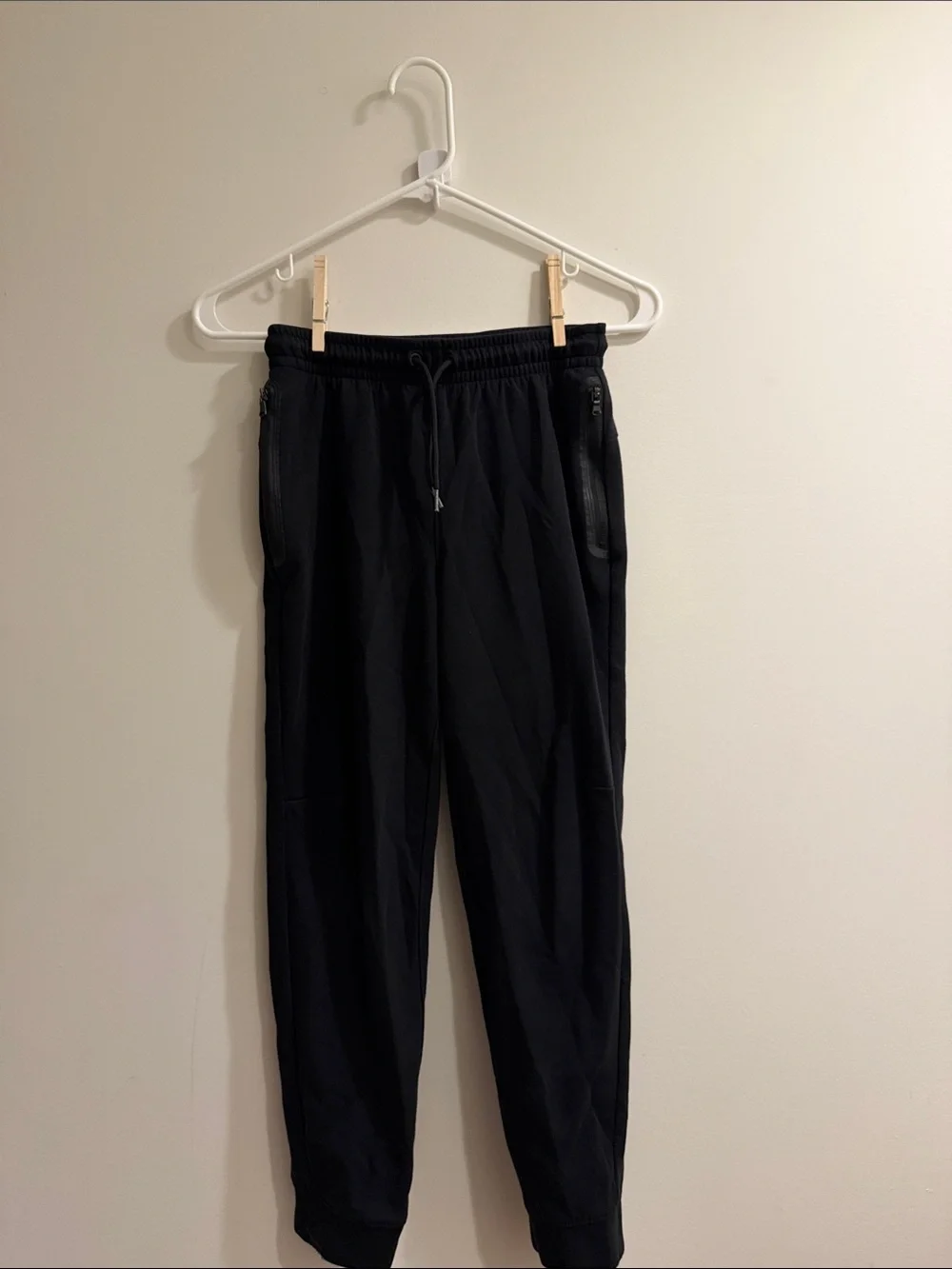 Old Navy Black Jogger Pants for Kids with Drawstring